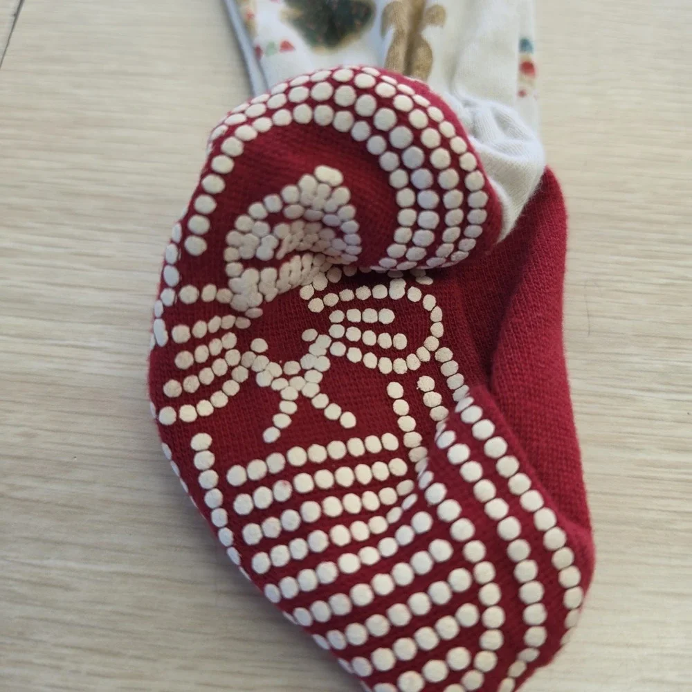 Burts Bees Baby Footed Sleeper‎ Christmas Cookies Gingerbread Christmas Tree 18M